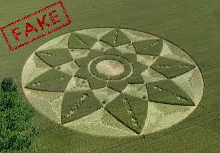 Cercio nel grano realizzato dal CICAP